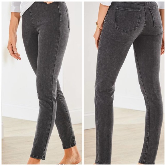 Soft Surroundings | NWT The Ultimate Denim Pull On Skinny Jeans - Picture 1 of 8